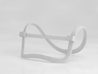 Illustration for article titled The Infinite Loop Tablet Stand Flexes and Bends to Fit Any Situation